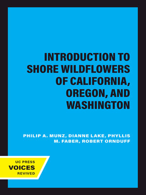 cover image of Introduction to Shore Wildflowers of California, Oregon, and Washington